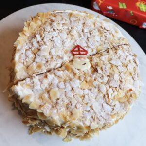 Pepernoot taartje 8/ 10 persoons