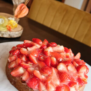 Aardbeien taartje