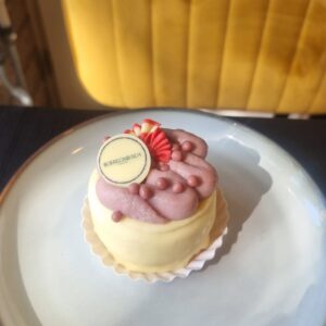 Witte chocolade framboos